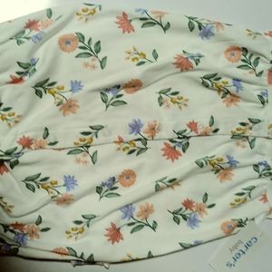 Carters Baby Girl Floral Themed Romper